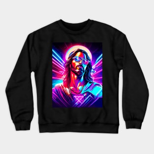 Neon Jesus Crewneck Sweatshirt